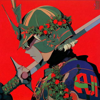 Kurocopy Press style, Midjourney V7: concept art character design of retropunk steam knight