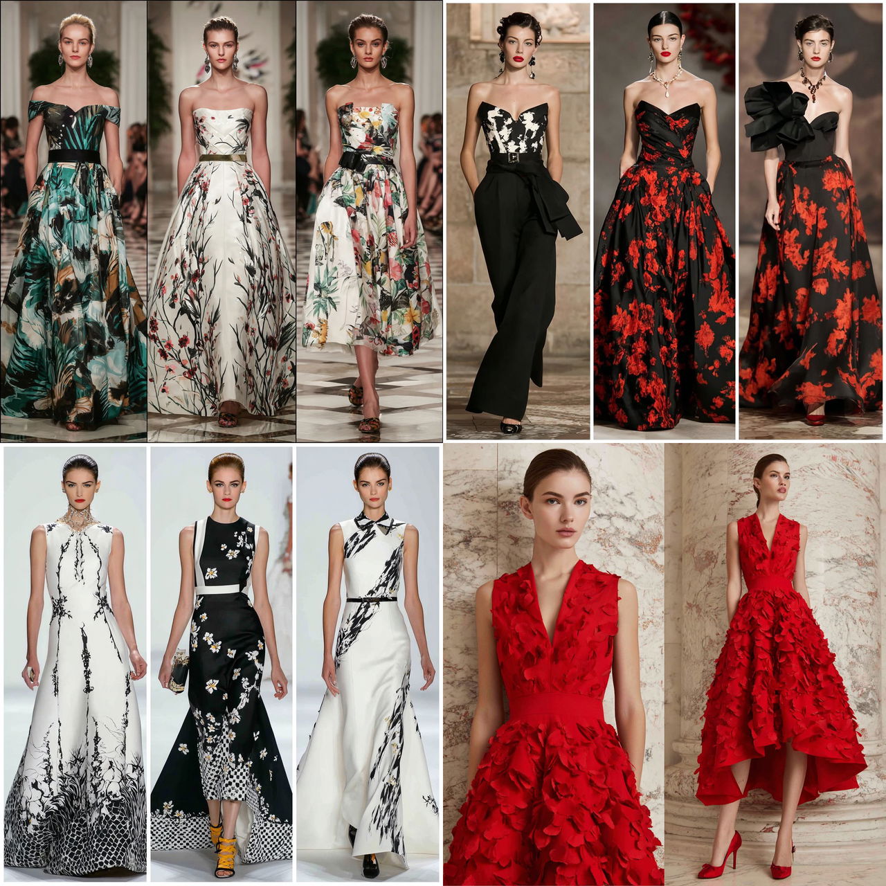 Carolina Herrera style, Midjourney V7, render 1 of 4