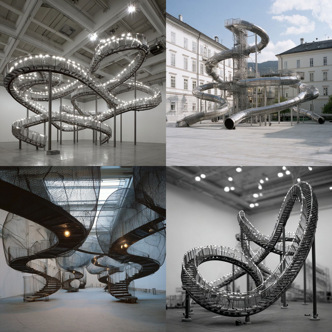Carsten Holler style, Midjourney V7, render 1 of 4
