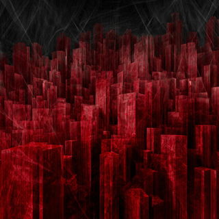 Clinkerblood style, Midjourney V7: megacity with futuristic bioarchitecture