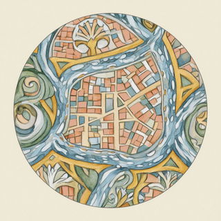 Botanical Nouveau style, Midjourney V7: bold minimalist logo design for Istanbul city municipal services