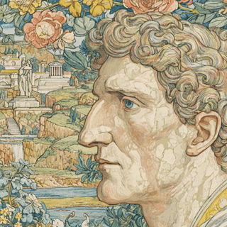 Botanical Nouveau style, Midjourney V7: classical 18th-century oil painting
