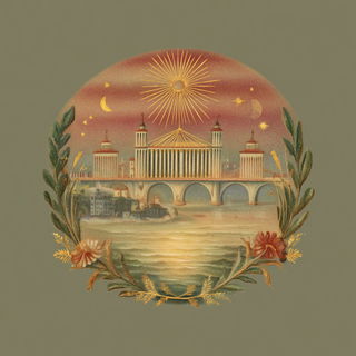 Herbastellurgy style, Midjourney V7: bold minimalist logo design for Istanbul city municipal services