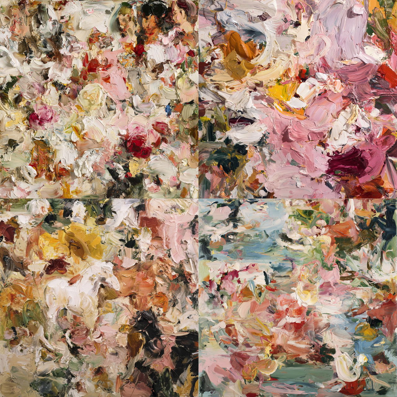 Cecily Brown style, Midjourney V7, render 1 of 4