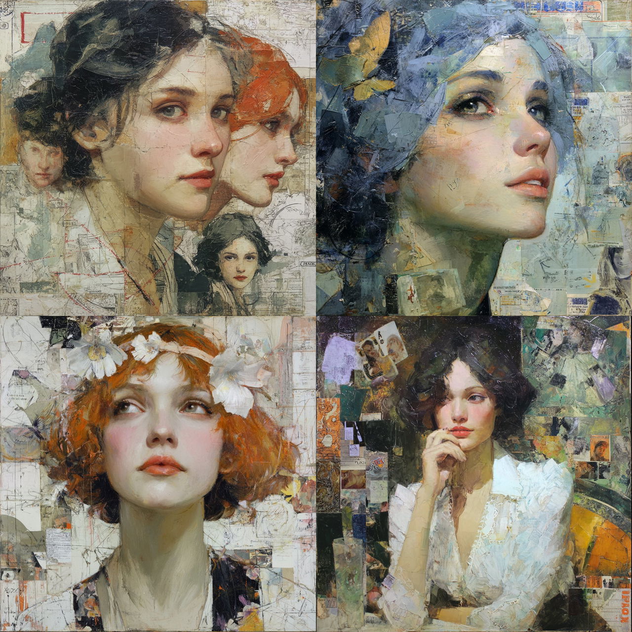Charles Dwyer style, Midjourney V7, render 1 of 4