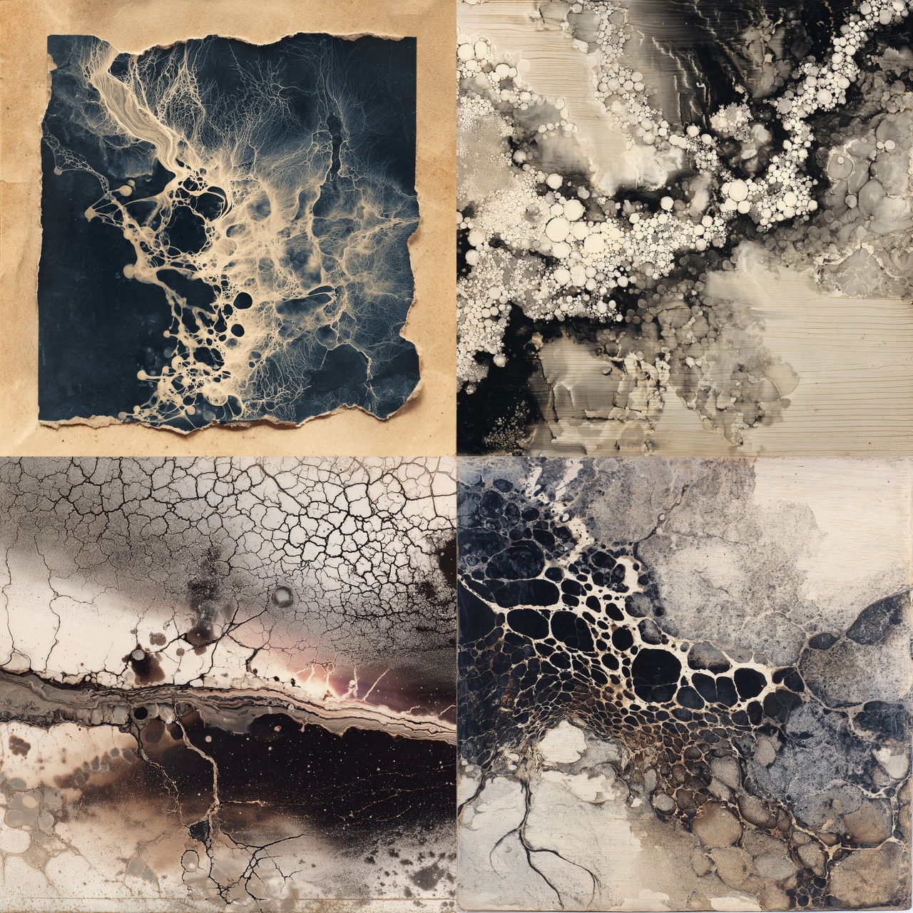 Chemigram style, Midjourney V7, render 1 of 4