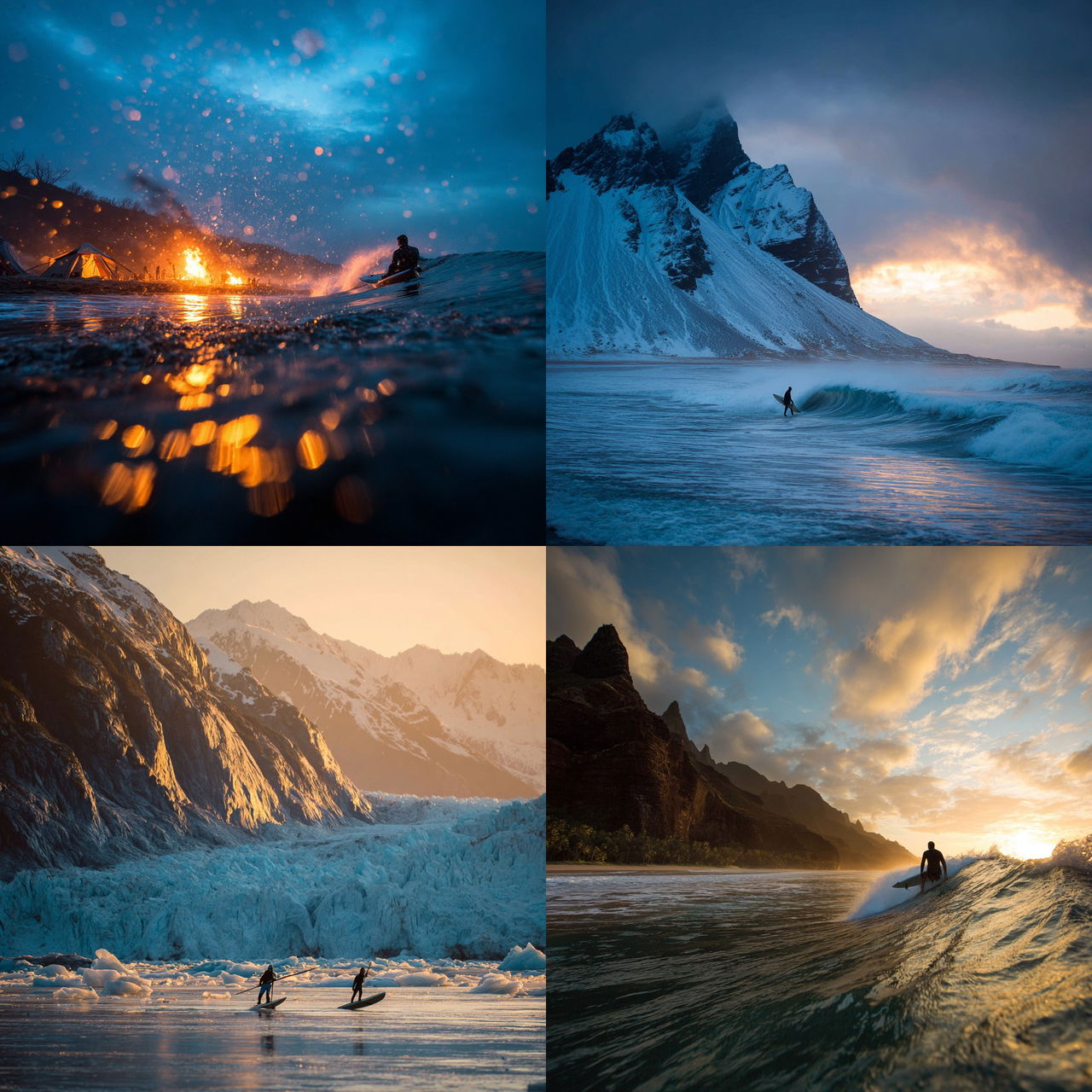 Chris Burkard style, Midjourney V7, render 1 of 4