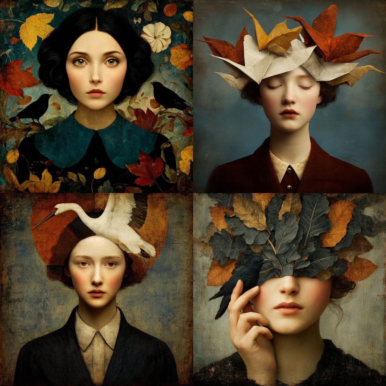 Christian Schloe style, Midjourney V7, render 1 of 4