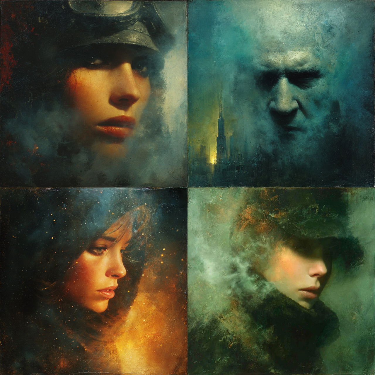 Christopher Shy style, Midjourney V7, render 1 of 4