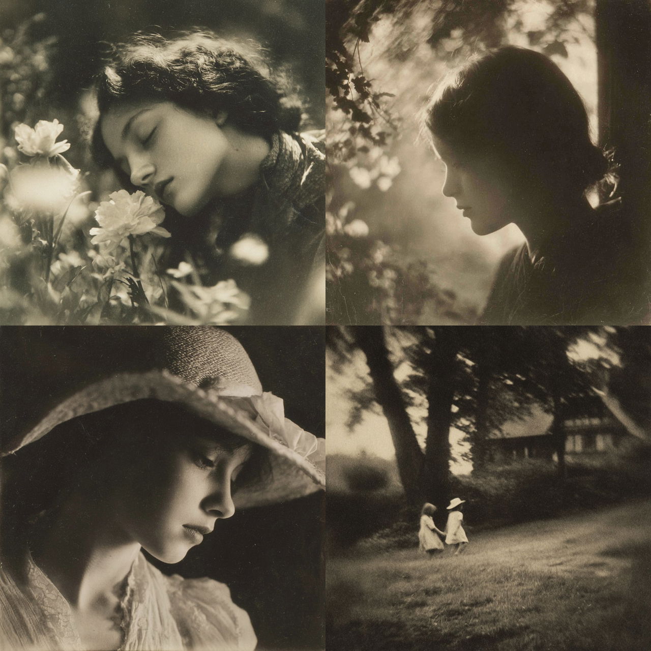 Clarence H. White style, Midjourney V7, render 1 of 4