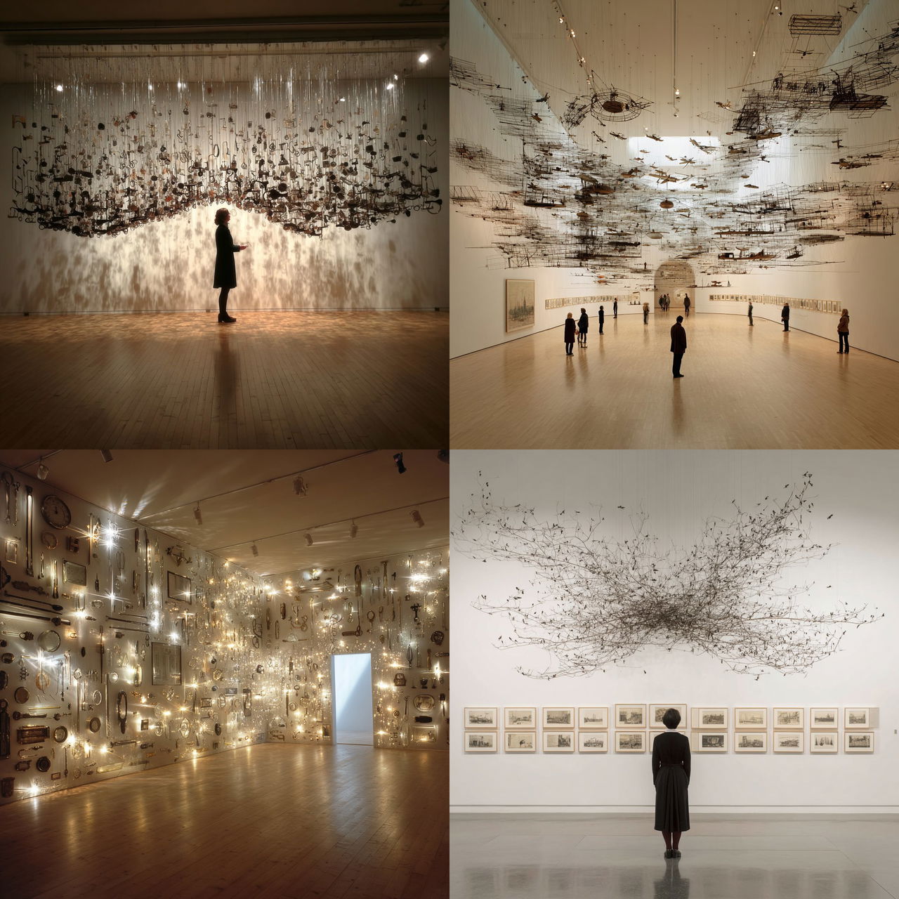 Cornelia Parker style, Midjourney V7, render 1 of 4