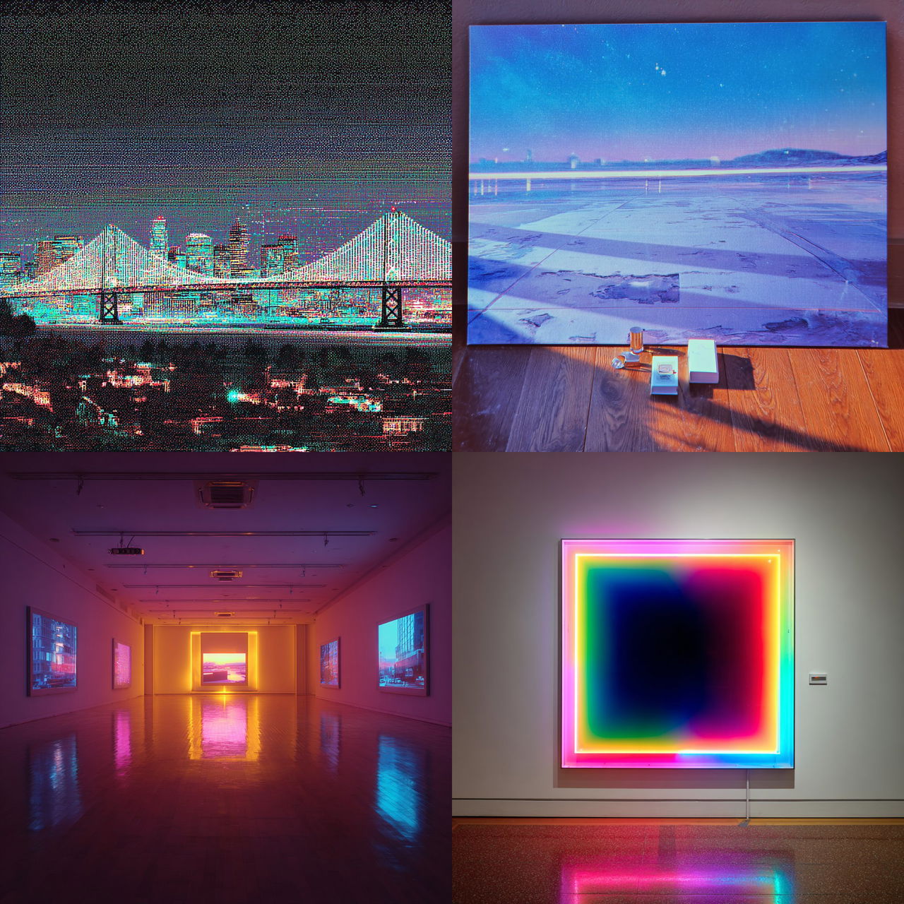Cory Arcangel style, Midjourney V7, render 1 of 4