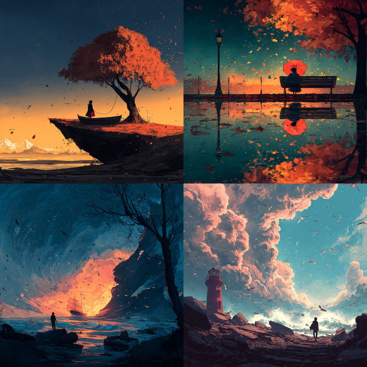 Cyril Rolando style, Midjourney V7, render 1 of 4