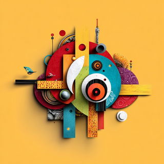 Xerox Relieflands style, Midjourney V7: abstract 3D render