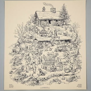 Aureoclast style, Midjourney V7: traditional folk art