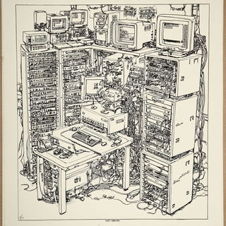 Aureoclast style, Midjourney V7: technical infrastructure blueprint schematics