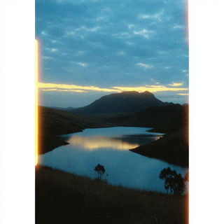 Flashstep style, Midjourney V7: realistic landscape photograph of quiet dawn