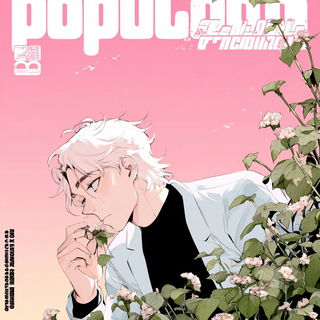 Pinkrender style, Midjourney V7: editorial illustration for popular scientific magazine cover