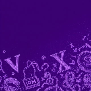 Fumebraid style, Midjourney V7: typographic composition with large letters