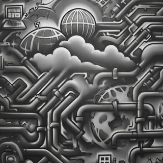 Cryofloric style, Midjourney V7: technical infrastructure blueprint schematics