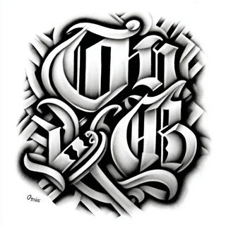 Cryofloric style, Midjourney V7: typographic composition with large letters