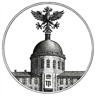 Kilnplate Antiquarianism style, Midjourney V7: bold minimalist logo design for Istanbul city municipal services