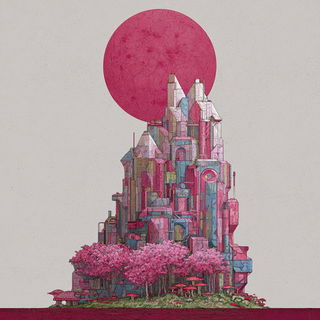 Fractomasonry style, Midjourney V7: retro fairy-tale illustration