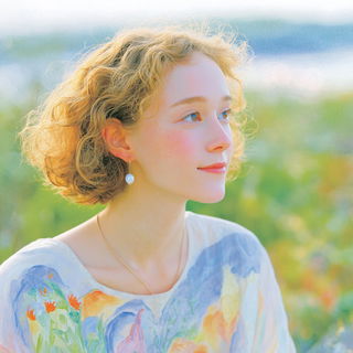 Verandacism style, Midjourney V7: photographic portrait of female protagonist
