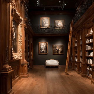 Chiaroscuro Masquerade style, Midjourney V7: Midlibrary