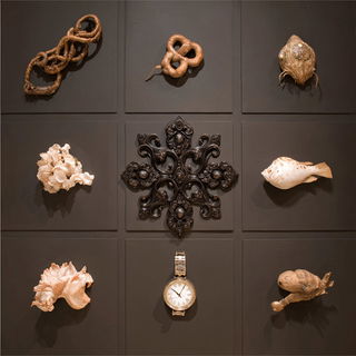 Chiaroscuro Masquerade style, Midjourney V7: creative pattern composition