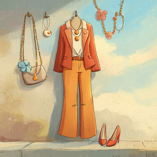 Lensing Cloudbound style, Midjourney V7: haute-couture fashion outfit
