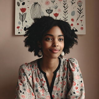 Bramblegloom style, Midjourney V7: photographic portrait of female protagonist