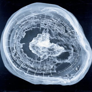 Cryotopographica style, Midjourney V7: abstract 3D render