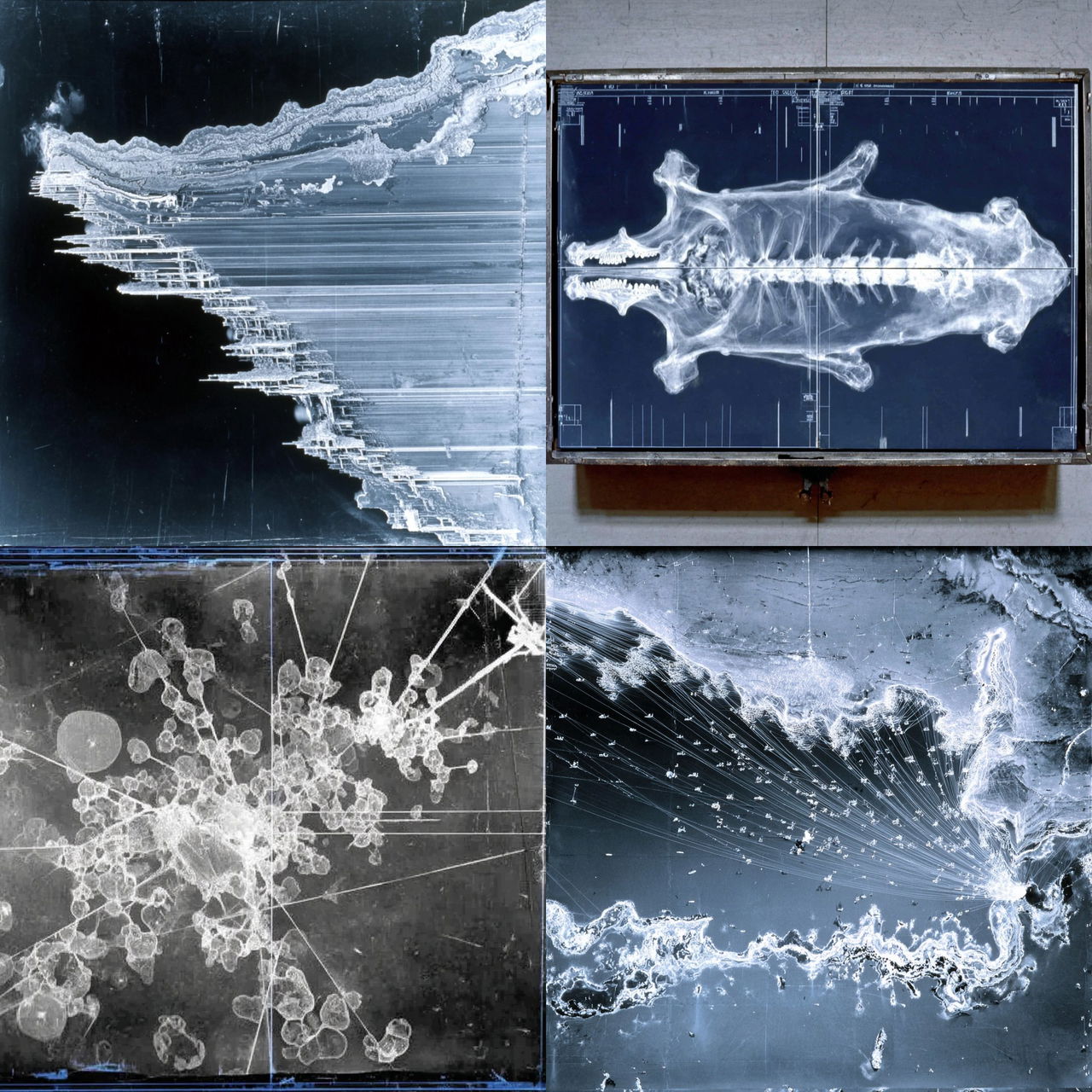 Cryotopographica style, Midjourney V7, render 1 of 4