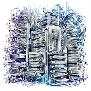 Ouroboros Filigree style, Midjourney V7: technical infrastructure blueprint schematics
