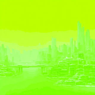 Overexposure Mannequin style, Midjourney V7: megacity with futuristic bioarchitecture