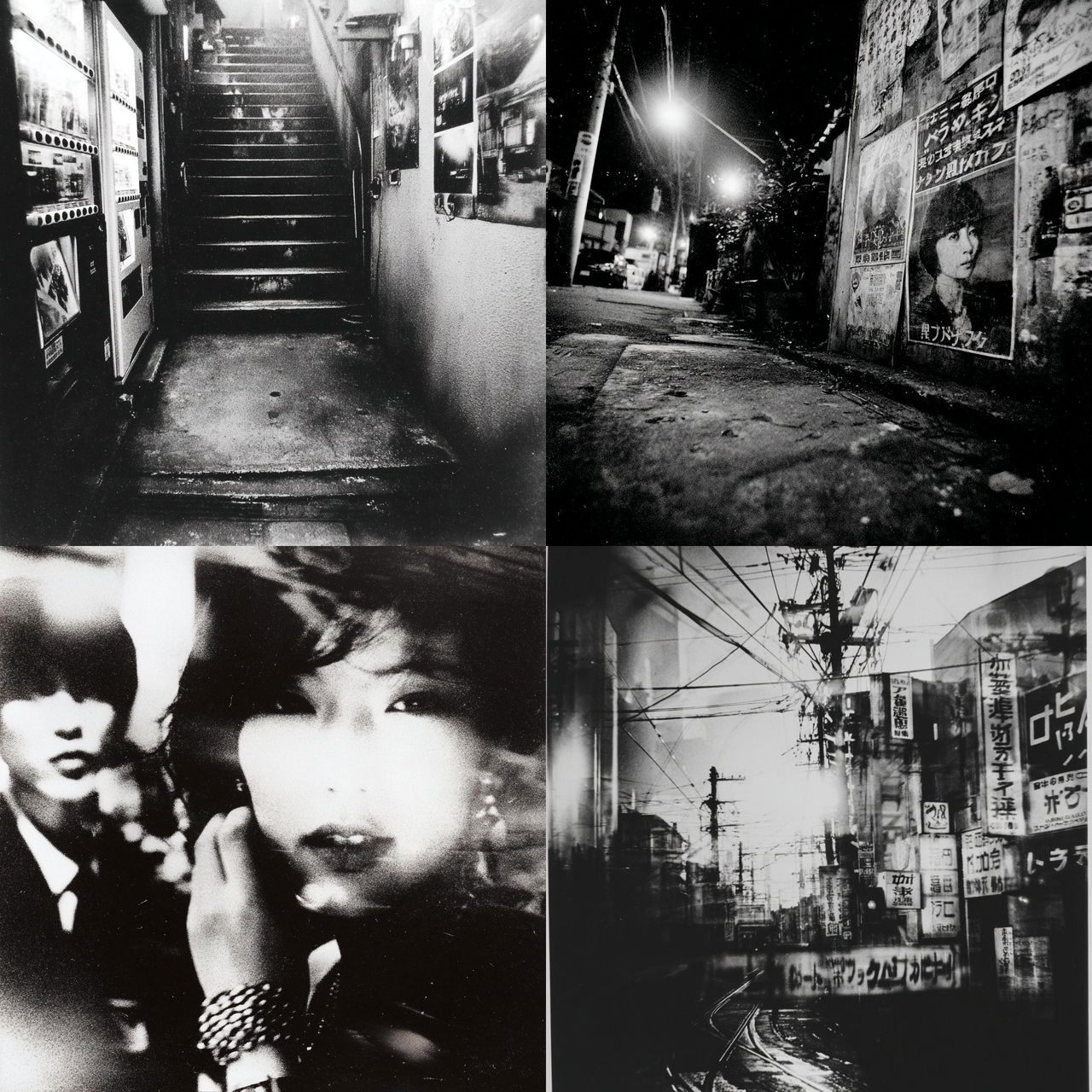 Daido Moriyama style, Midjourney V7, render 1 of 4