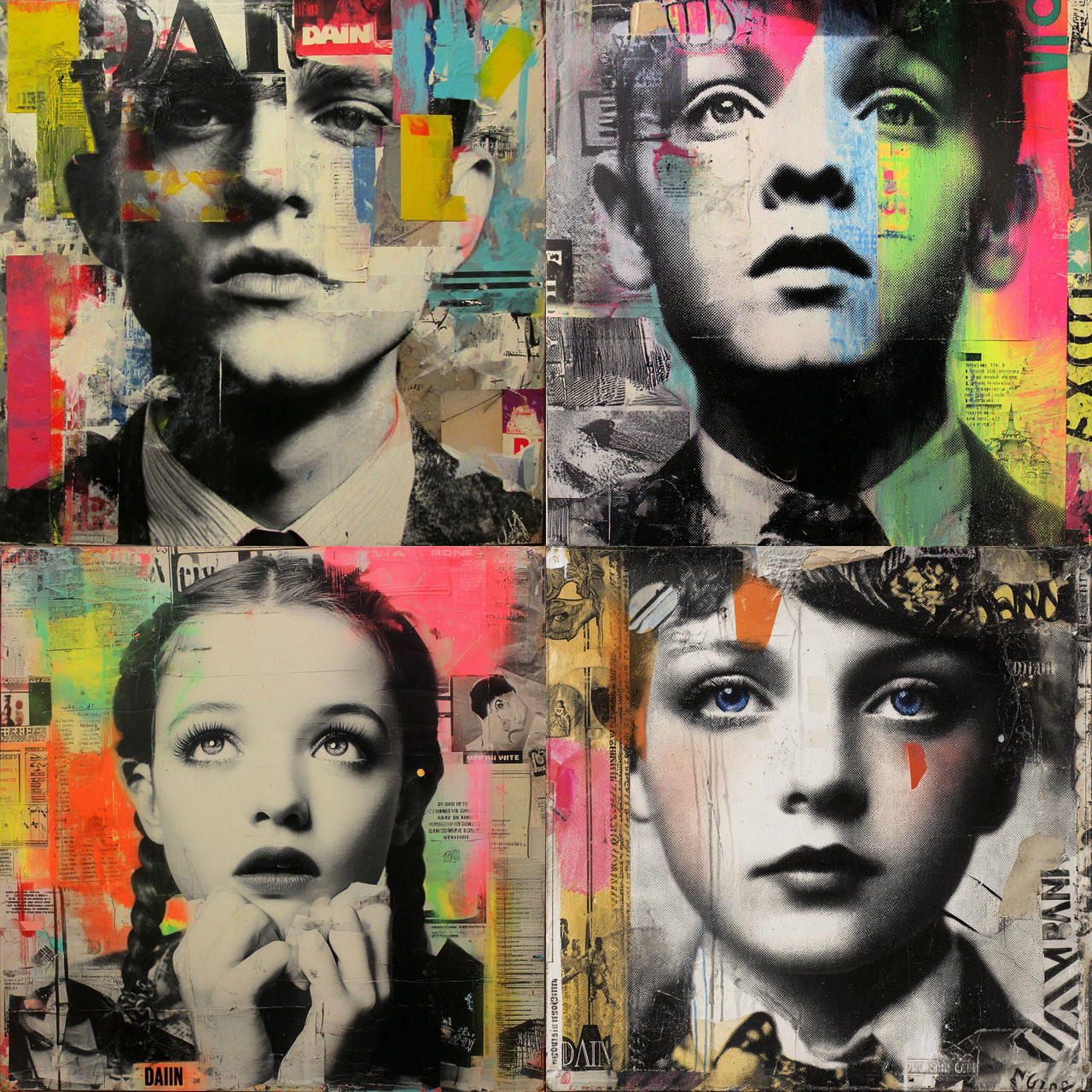 DAIN style, Midjourney V7, render 1 of 4