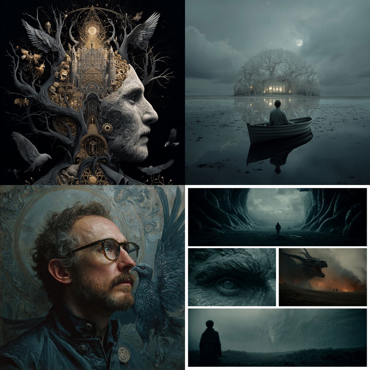 Darren Aronofsky style, Midjourney V7, render 1 of 4