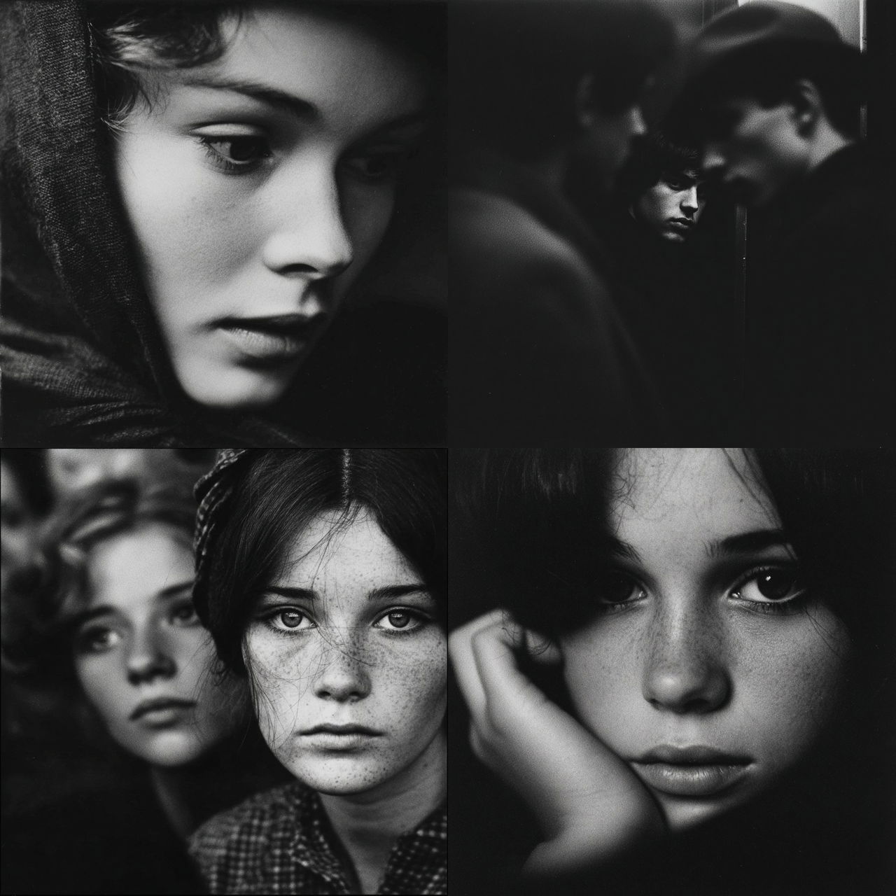 Dave Heath style, Midjourney V7, render 1 of 4
