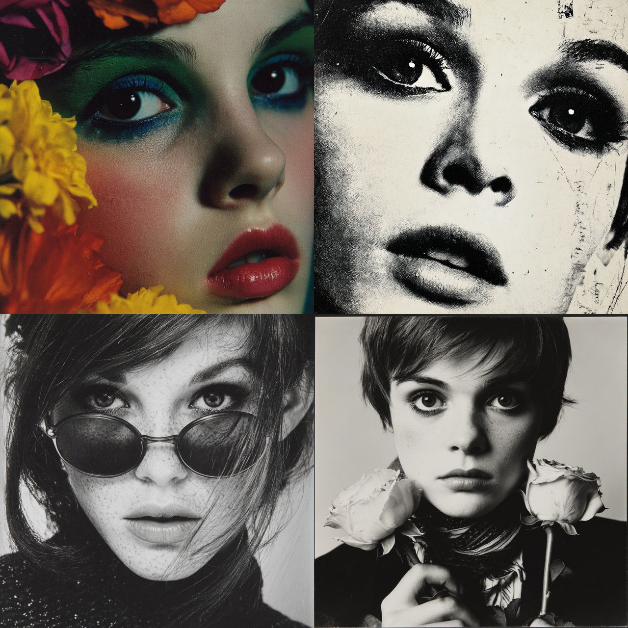 David Bailey style, Midjourney V7, render 1 of 4
