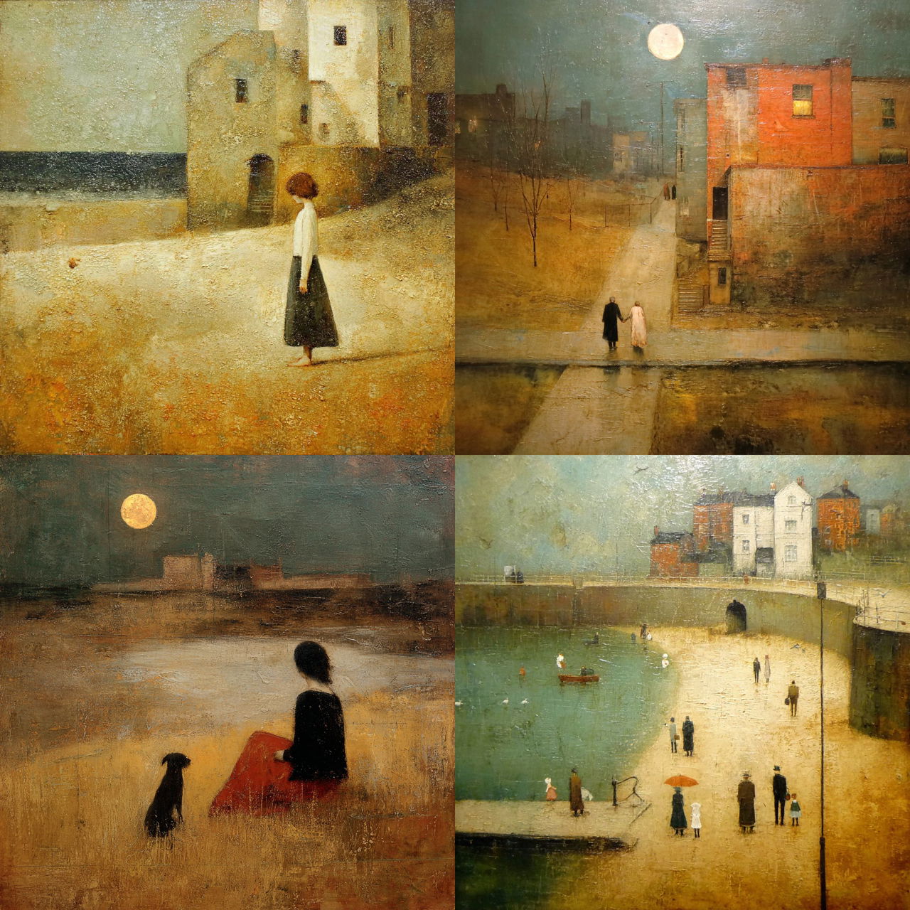 David Brayne style, Midjourney V7, render 1 of 4