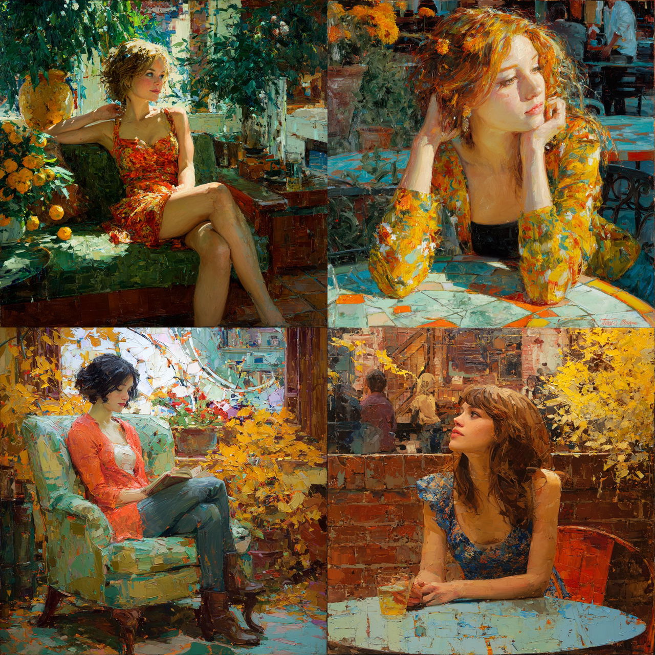 David Hettinger style, Midjourney V7, render 1 of 4