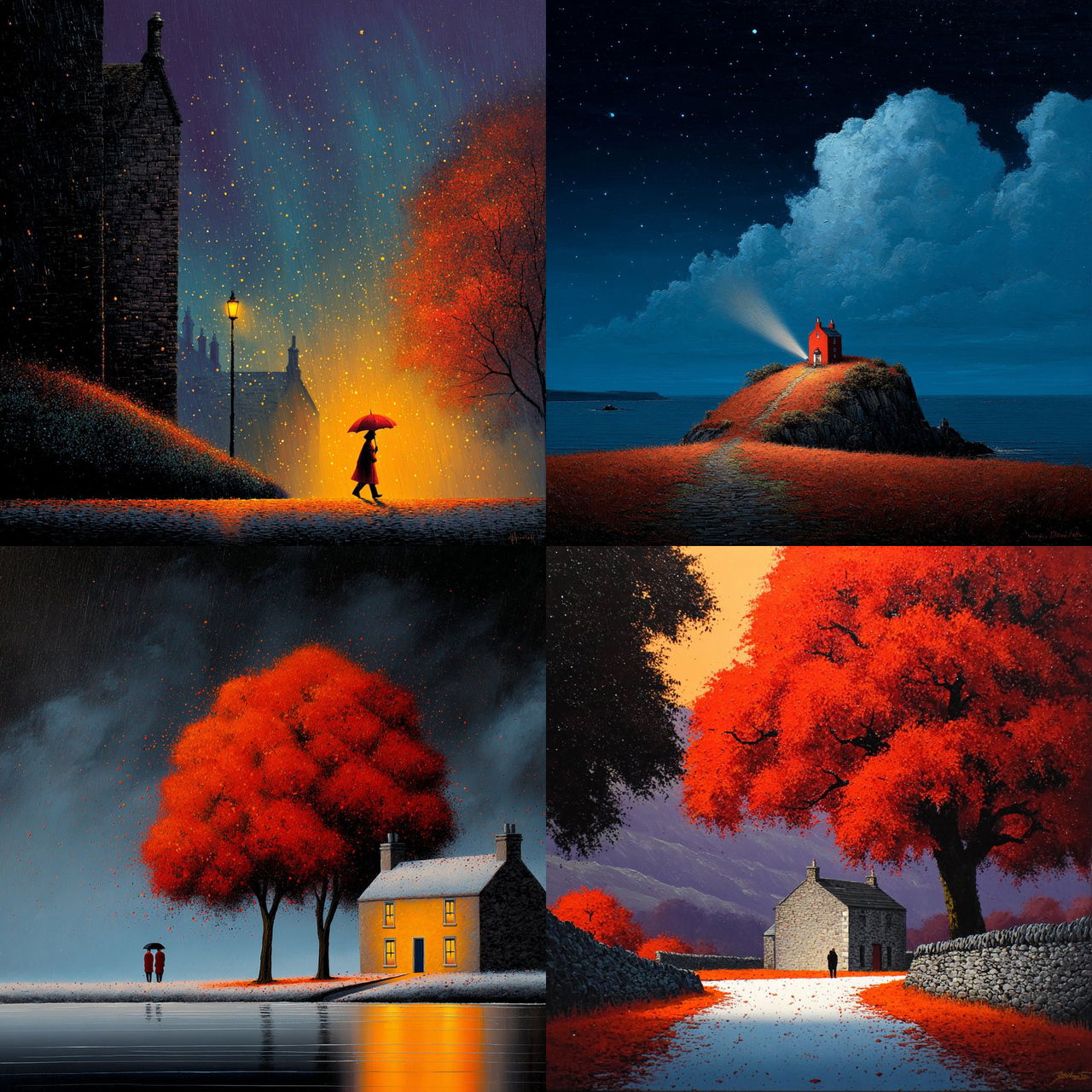David Renshaw style, Midjourney V7, render 1 of 4