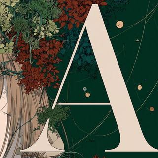 Fumebriar style, Midjourney V7: typographic composition with large letters
