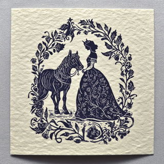 Lunmere style, Midjourney V7: retro fairy-tale illustration