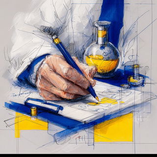 Fixer City style, Midjourney V7: editorial illustration for popular scientific magazine cover