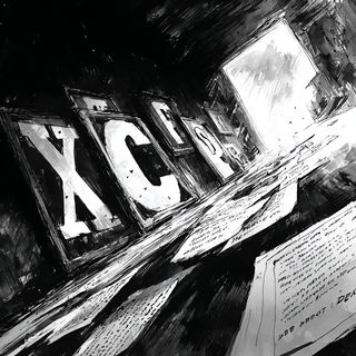 Proscenium Violence style, Midjourney V7: typographic composition with large letters