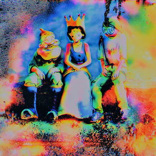 Spraybotanica style, Midjourney V7: retro fairy-tale illustration