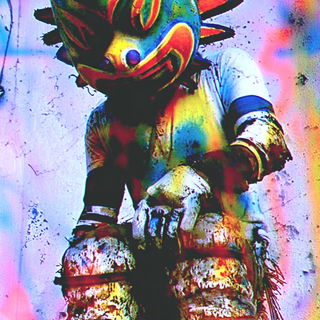 Spraybotanica style, Midjourney V7: traditional folk art